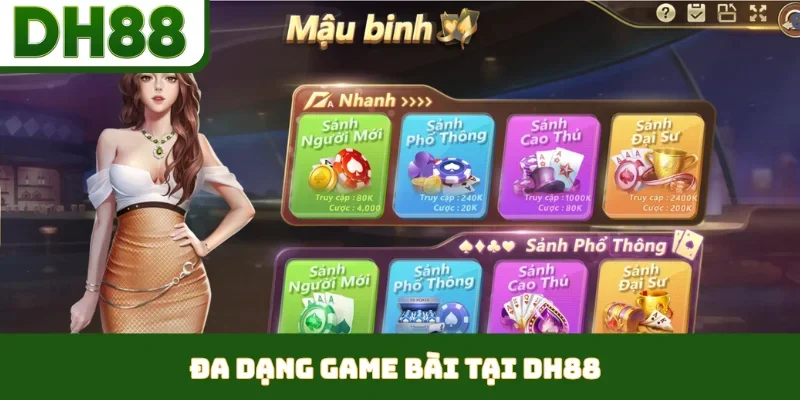 Game Bài DH88 - Khám Phá Thế Giới Giải Trí Riêng Biệt - bixon