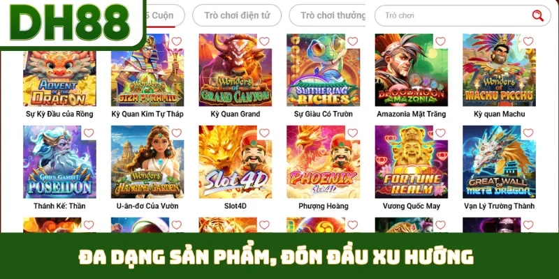 Trang Cá Cược Cho Người Việt - DH88 Cùng Bạn Giải Trí - bixon