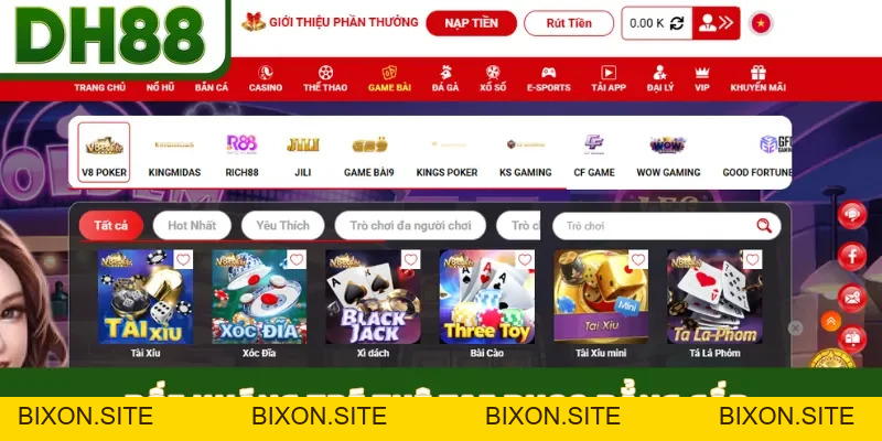 DH88 - Trang Chủ giải Trí Uy Tín DH88.com | + 126k newbie - bixon