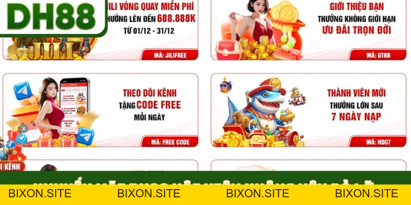 DH88 - Trang Chủ giải Trí Uy Tín DH88.com | + 126k newbie - bixon