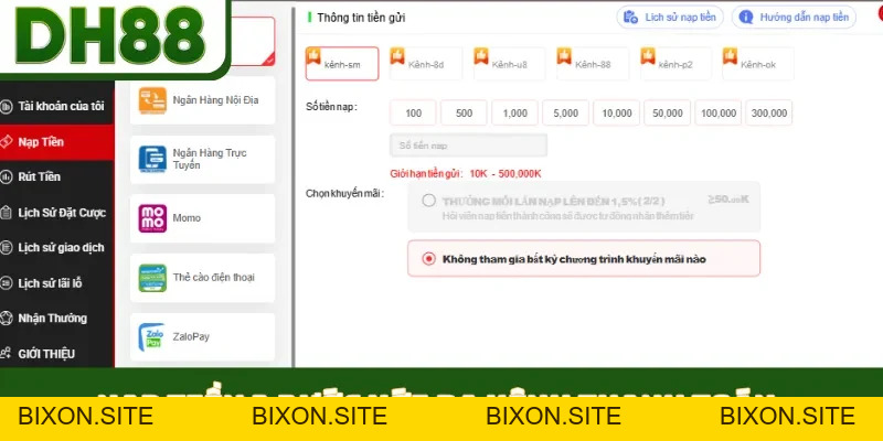 DH88 - Trang Chủ giải Trí Uy Tín DH88.com | + 126k newbie - bixon