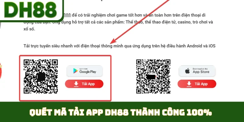 Tải App DH88 - Giải Trí Trên Nền Tảng Di Động Dễ Dàng - bixon
