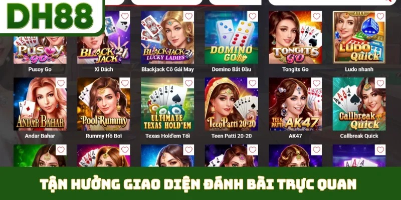 Top 10 Game Bài Được Yêu Thích - Giải Trí Cùng DH88 - bixon