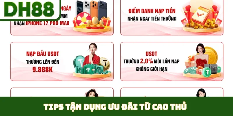 Khuyến Mãi DH88 Đỉnh Cao - Cơ Hội Vàng Rinh Thưởng Lớn - bixon